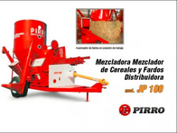 Moledora y mezcladora de cereales y forrajes Pirro JP 100